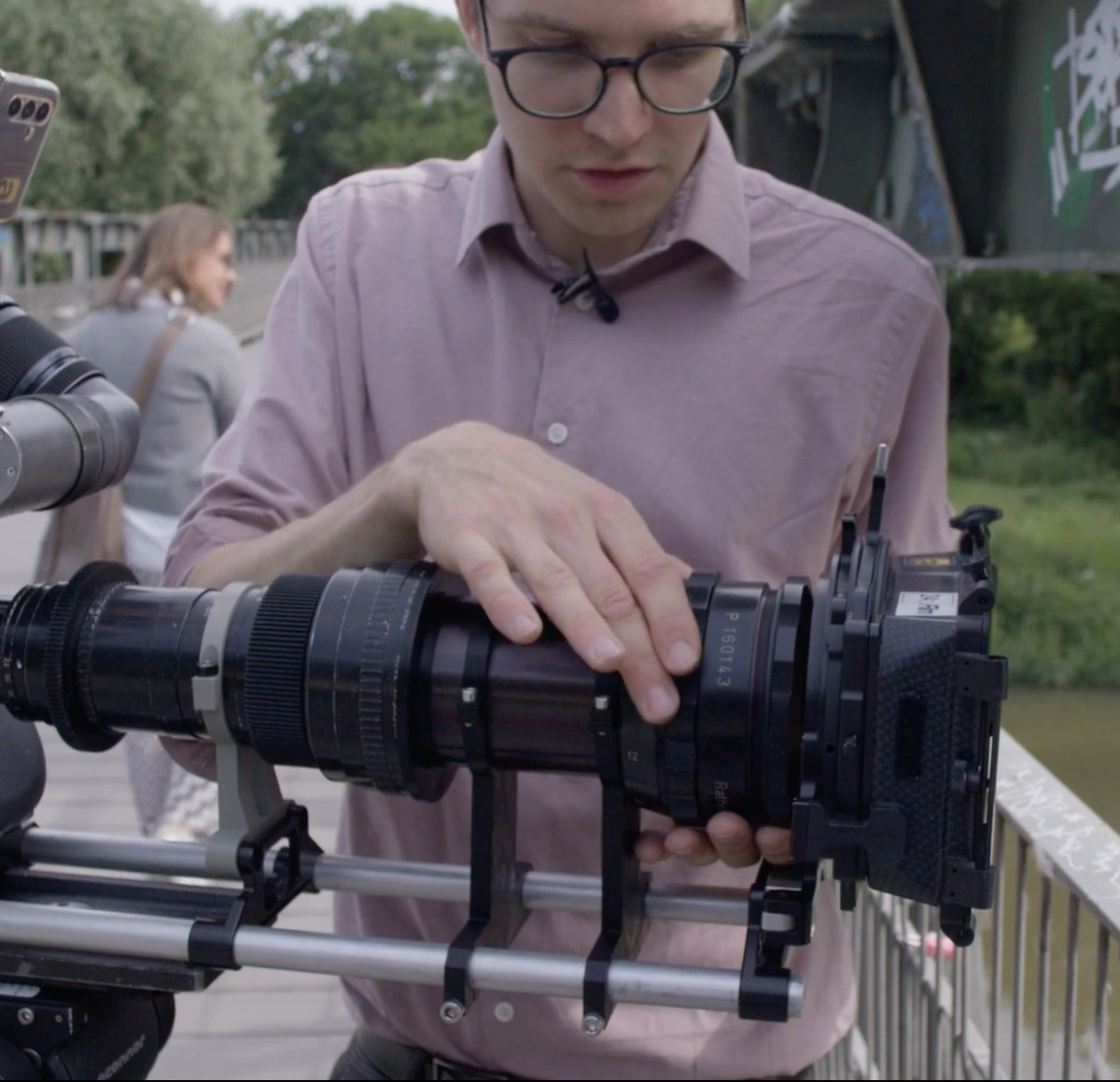 Anamorphe Vorsatzlinse